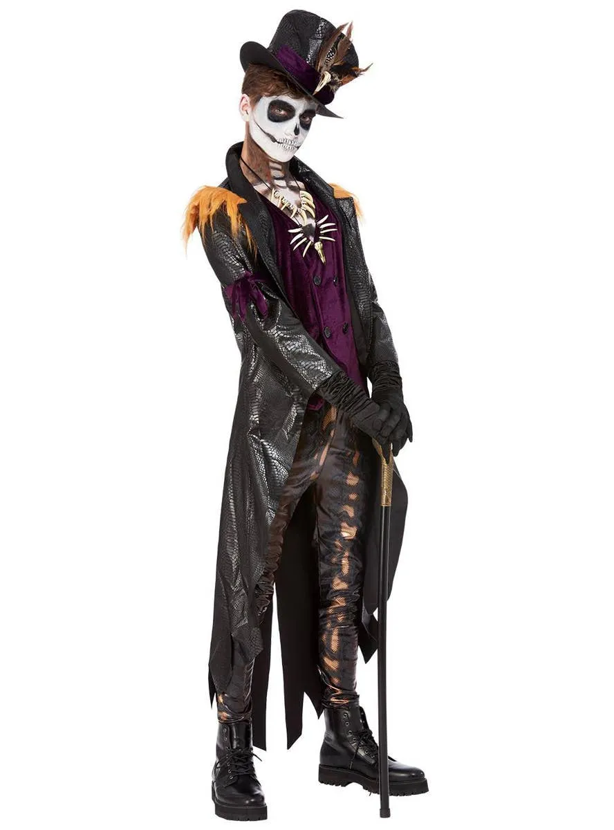 Voodoo Witch Doctor Deluxe Mens Halloween Costume