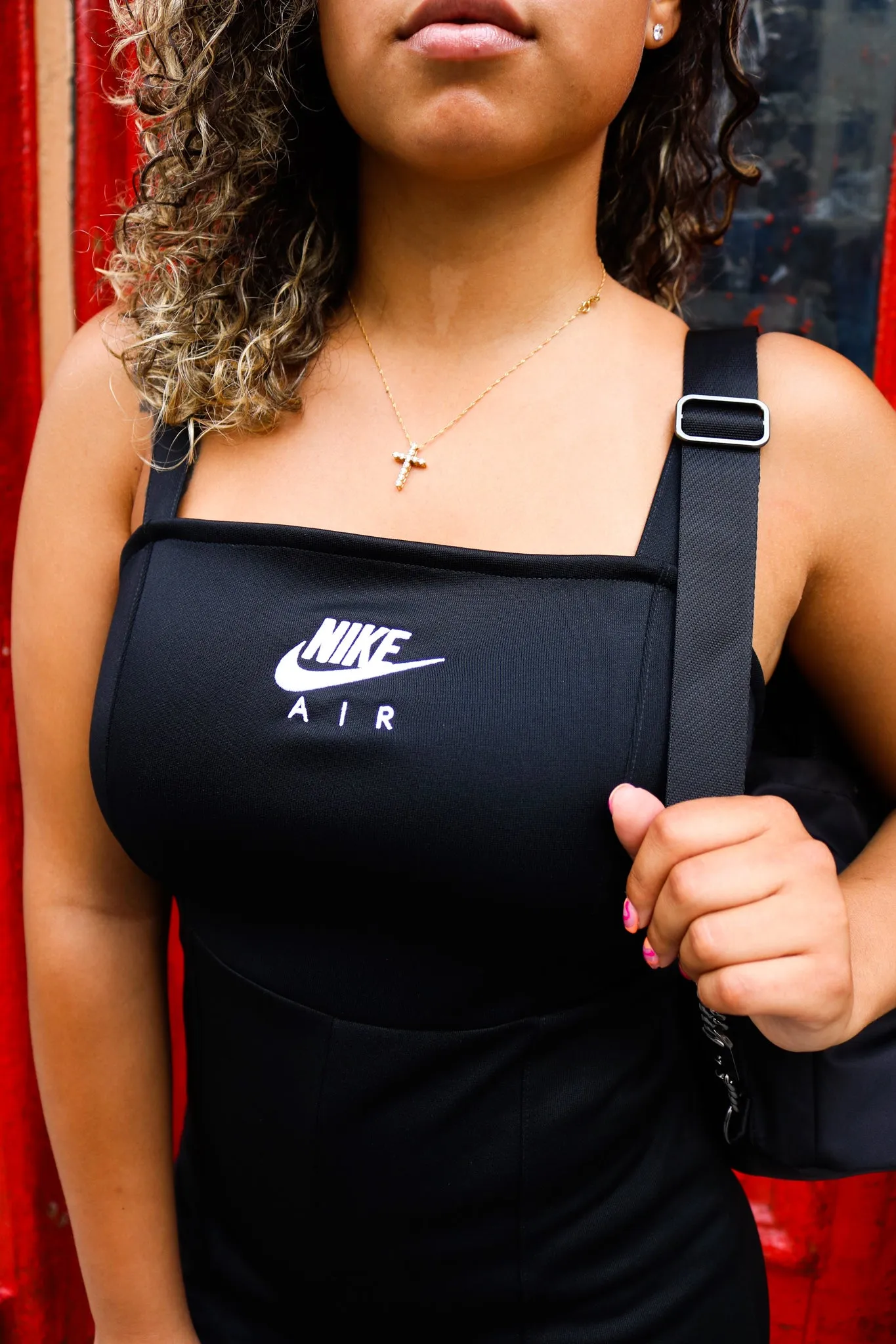 W NIKE AIR ROMPER "BLK"