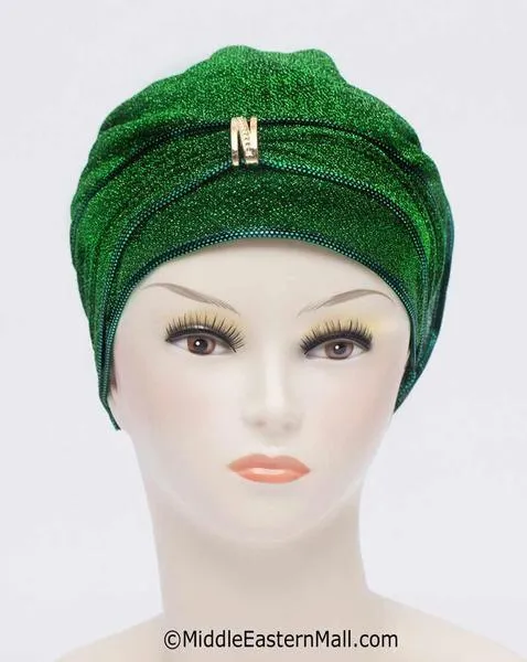 Wholesale Set of 3 Small Dazzle Hijab Cap Turbans in 3 colors