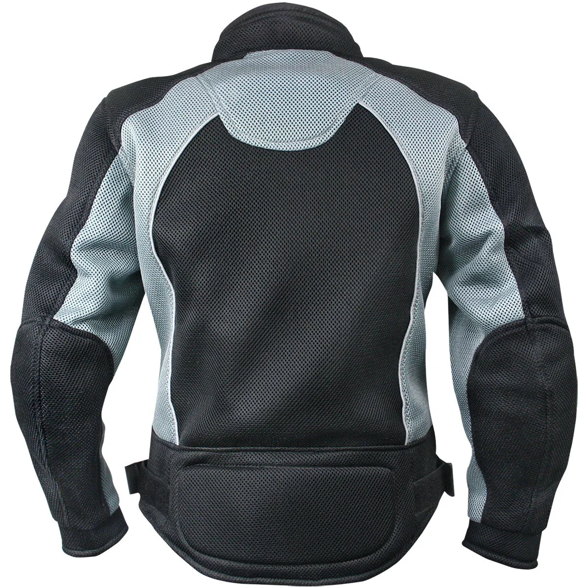 Xelement CF507 Women's 'Guardian' Black and Grey Mesh Jacket with